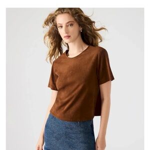 Steve Madden Ezra Top - Chicory Coffee